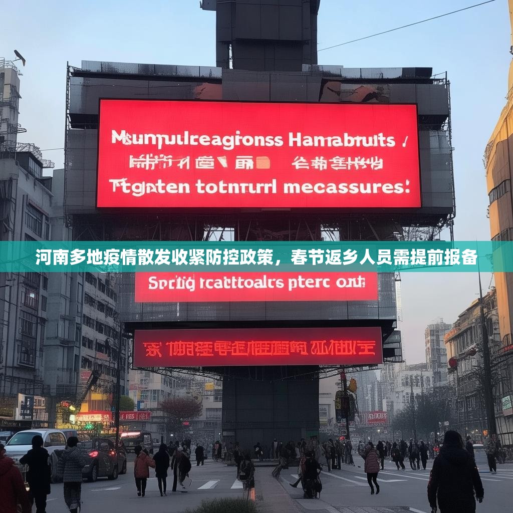 河南多地疫情散发收紧防控政策，春节返乡人员需提前报备