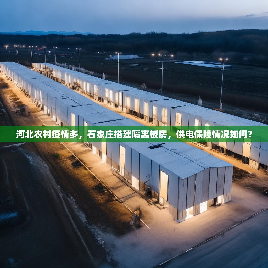 河北农村疫情多，石家庄搭建隔离板房，供电保障情况如何？