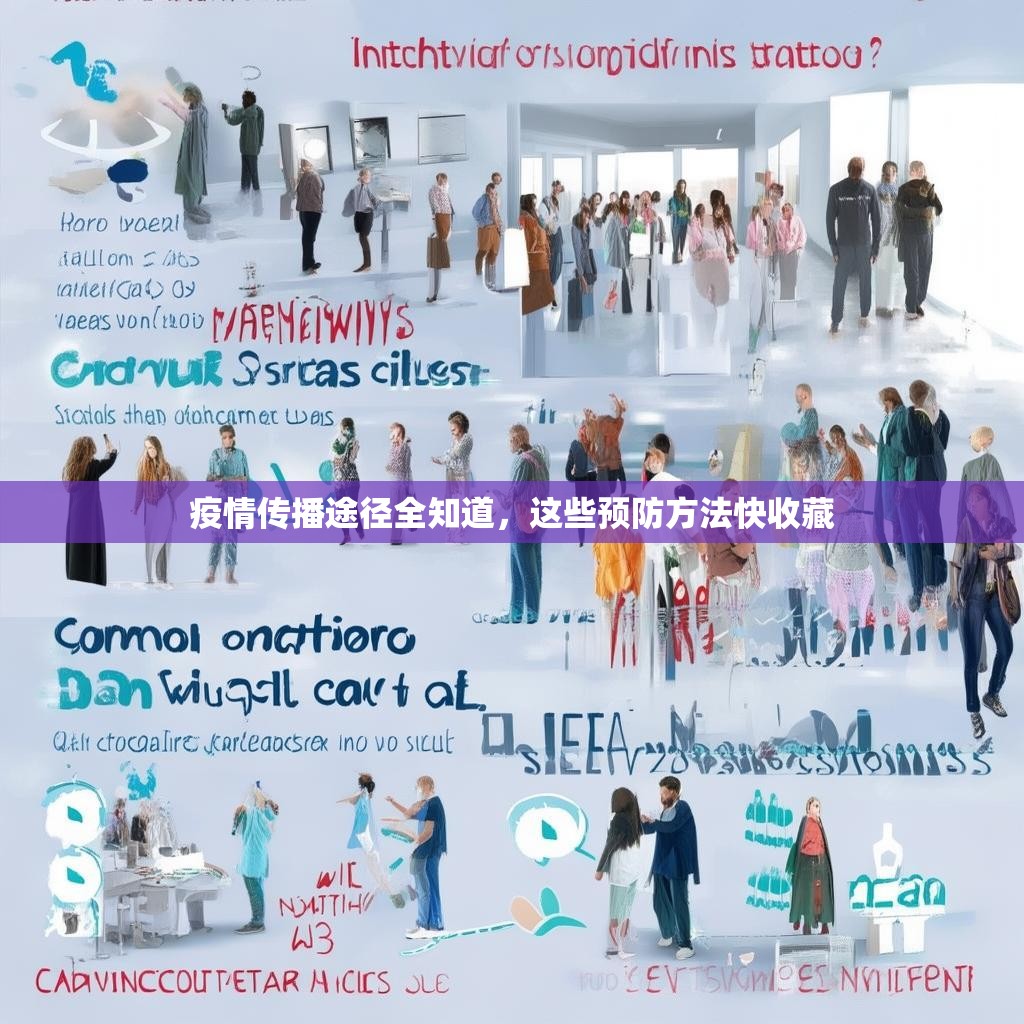 疫情传播途径全知道，这些预防方法快收藏