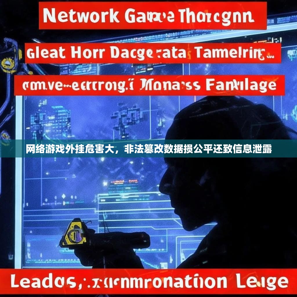 网络游戏外挂危害大，非法篡改数据损公平还致信息泄露