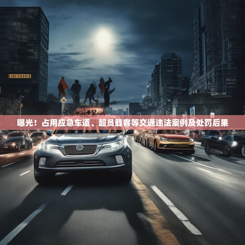 曝光！占用应急车道、超员载客等交通违法案例及处罚后果