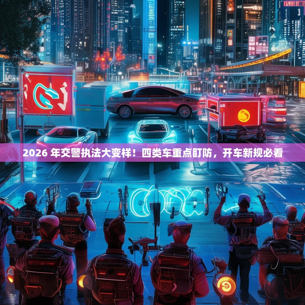 2026 年交警执法大变样!四类车重点盯防,开车新规必看