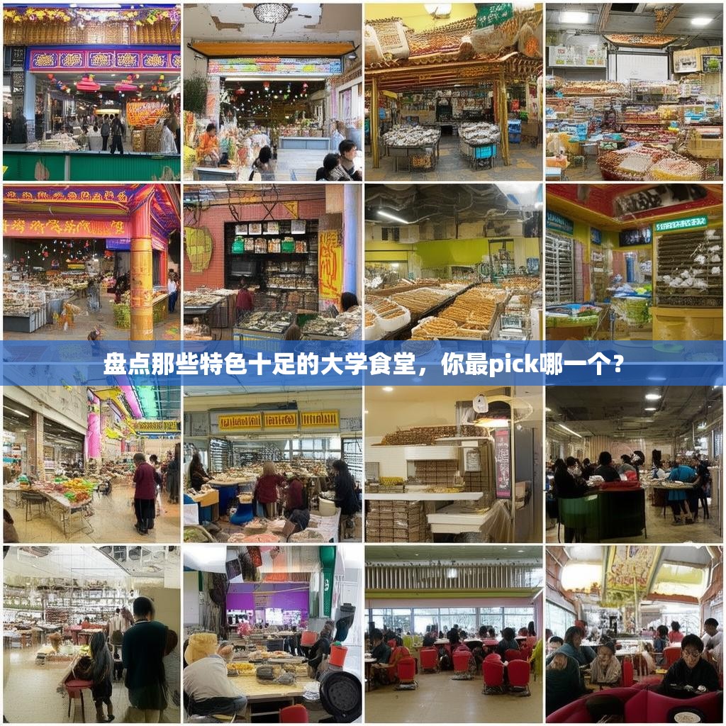 盘点那些特色十足的大学食堂,你最pick哪一个?