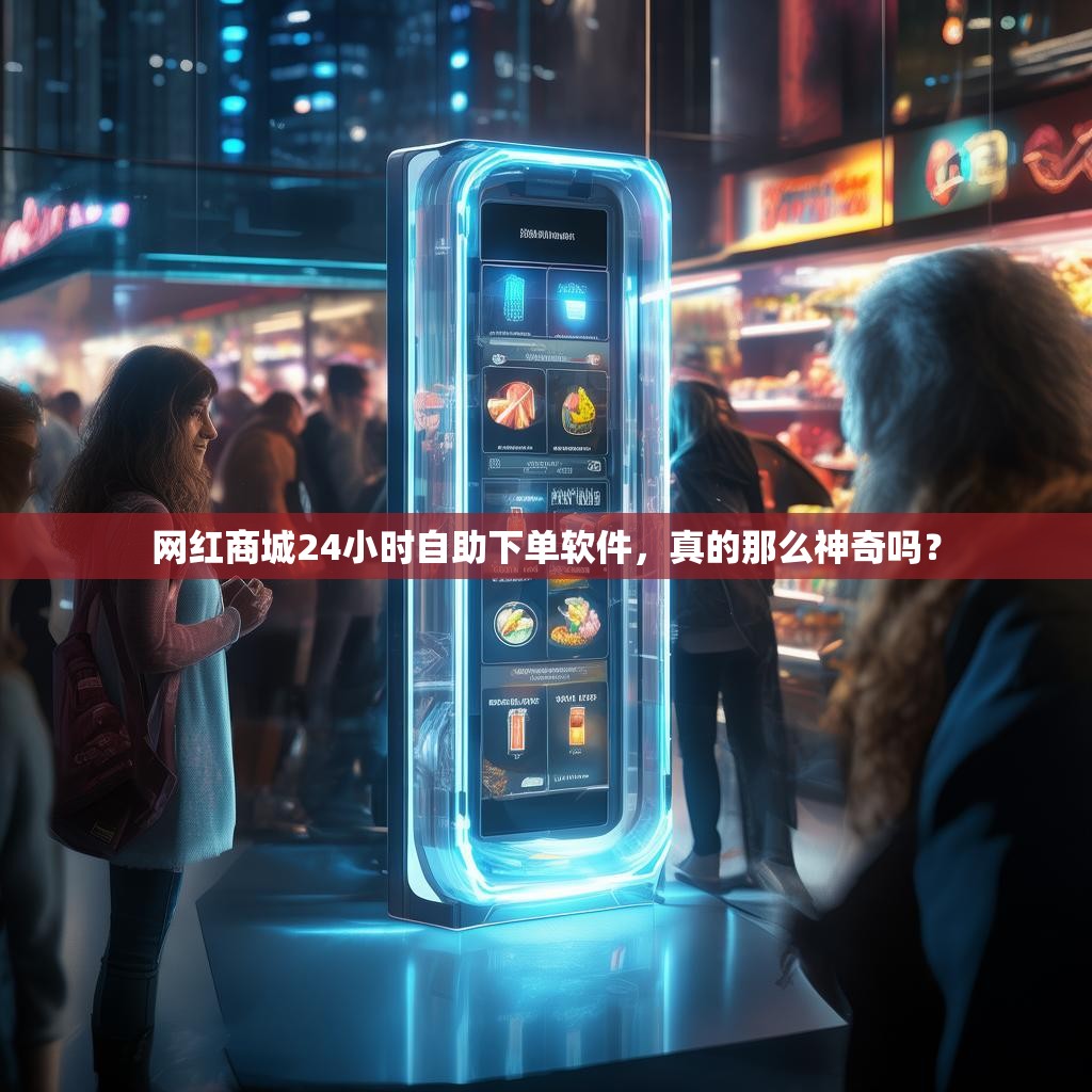 网红商城24小时自助下单软件，真的那么神奇吗？