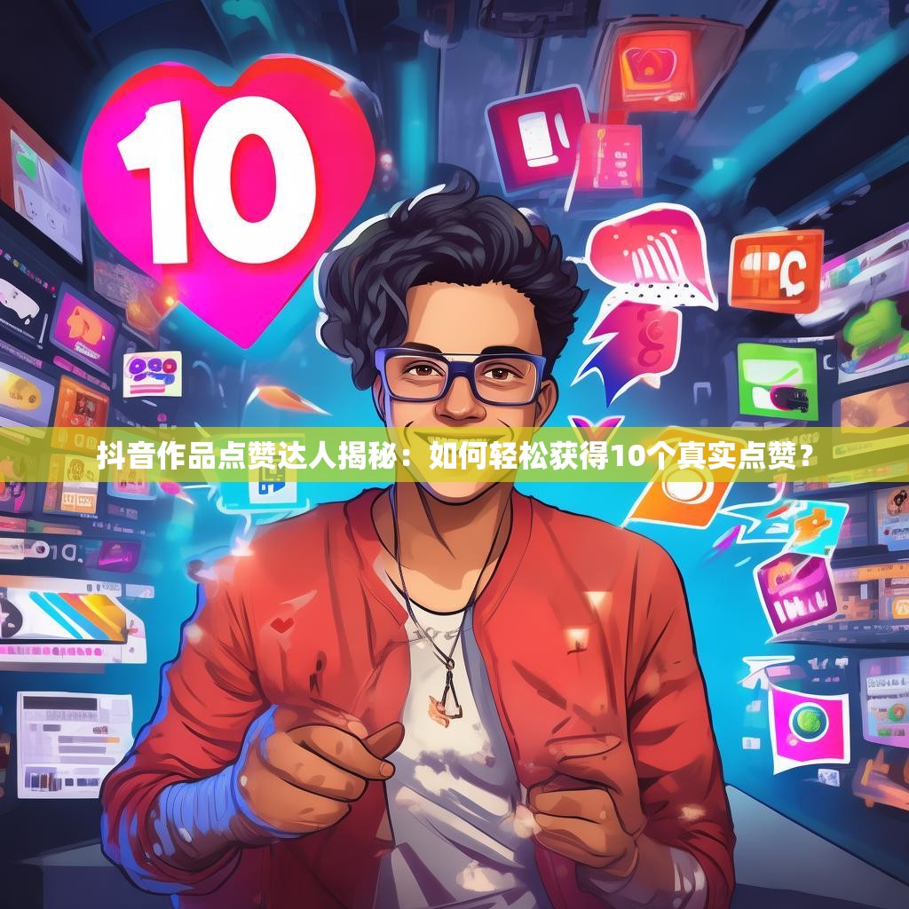 抖音作品点赞达人揭秘：如何轻松获得10个真实点赞？