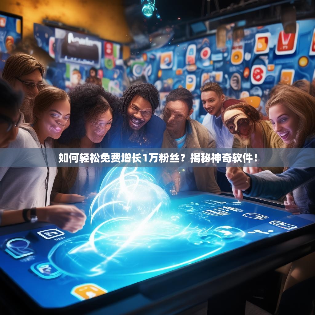如何轻松免费增长1万粉丝？揭秘神奇软件！
