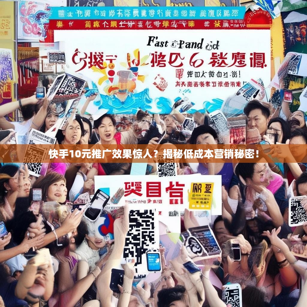 快手10元推广效果惊人?揭秘低成本营销秘密!