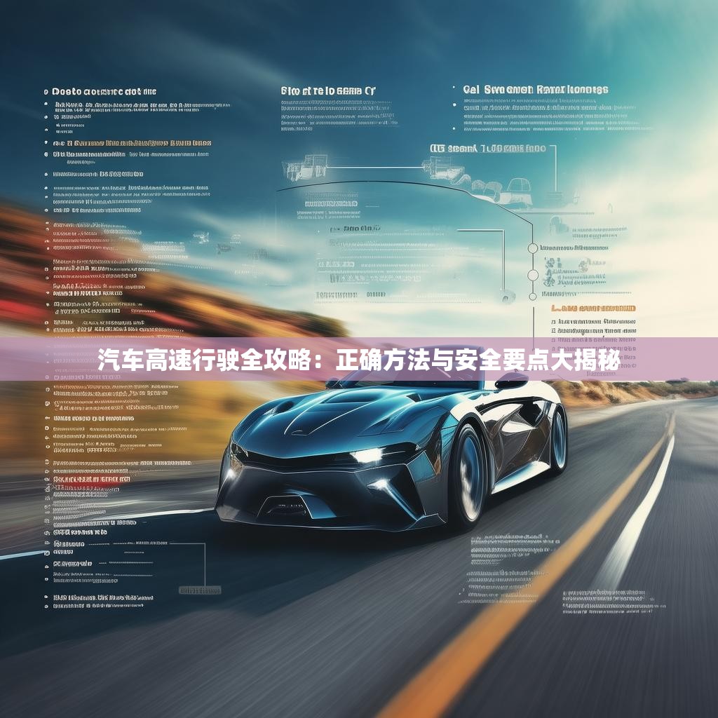 汽车高速行驶全攻略：正确方法与安全要点大揭秘
