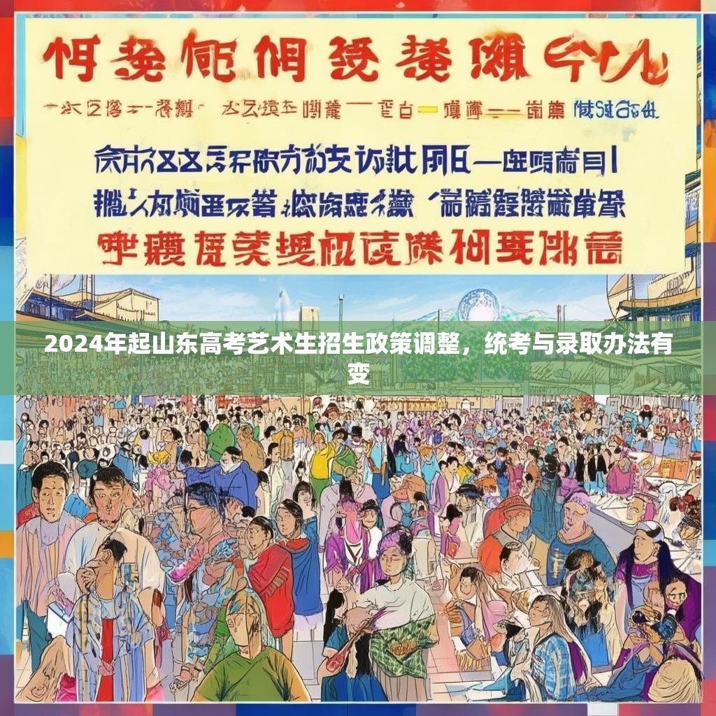 2024年起山东高考艺术生招生政策调整，统考与录取办法有变