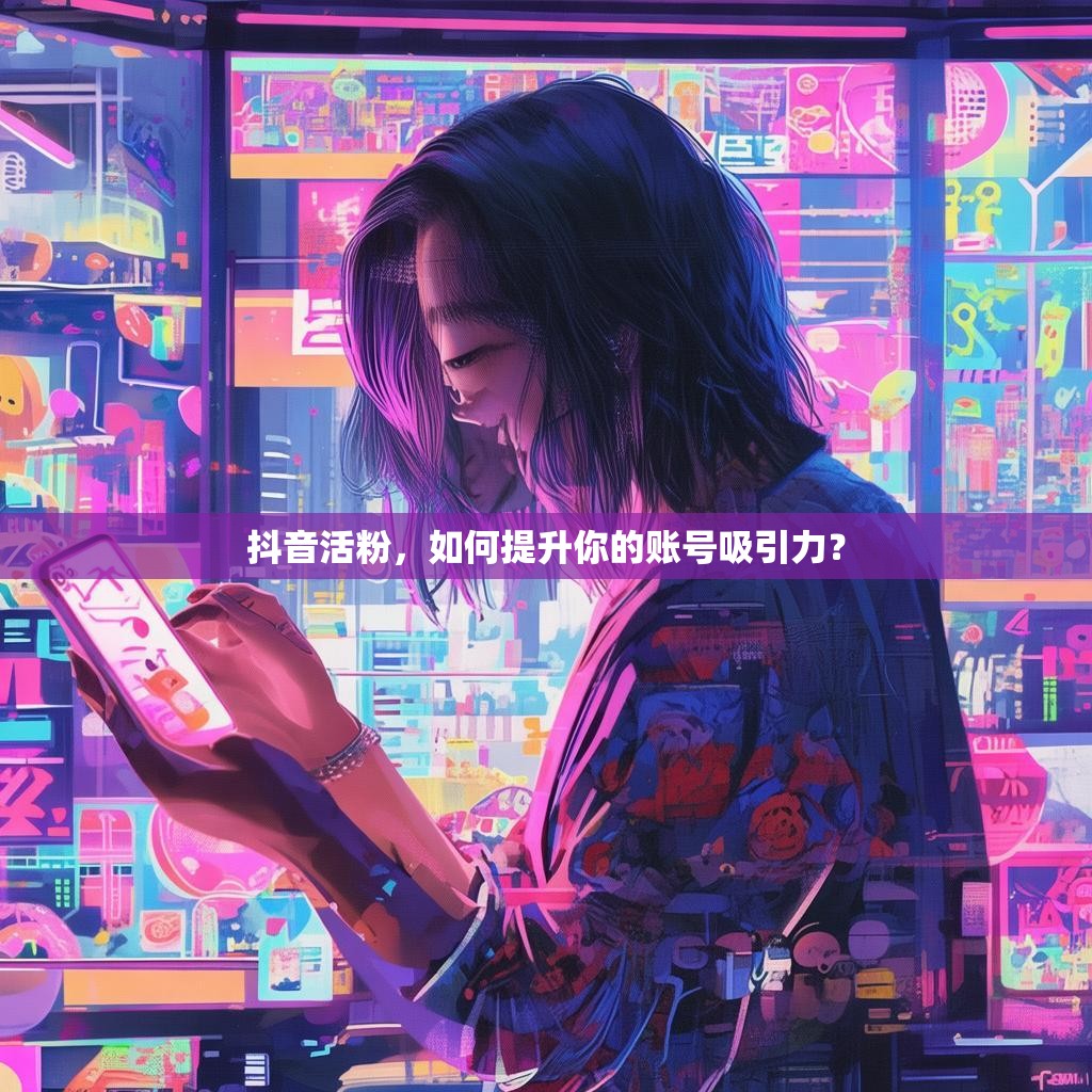抖音活粉，如何提升你的账号吸引力？