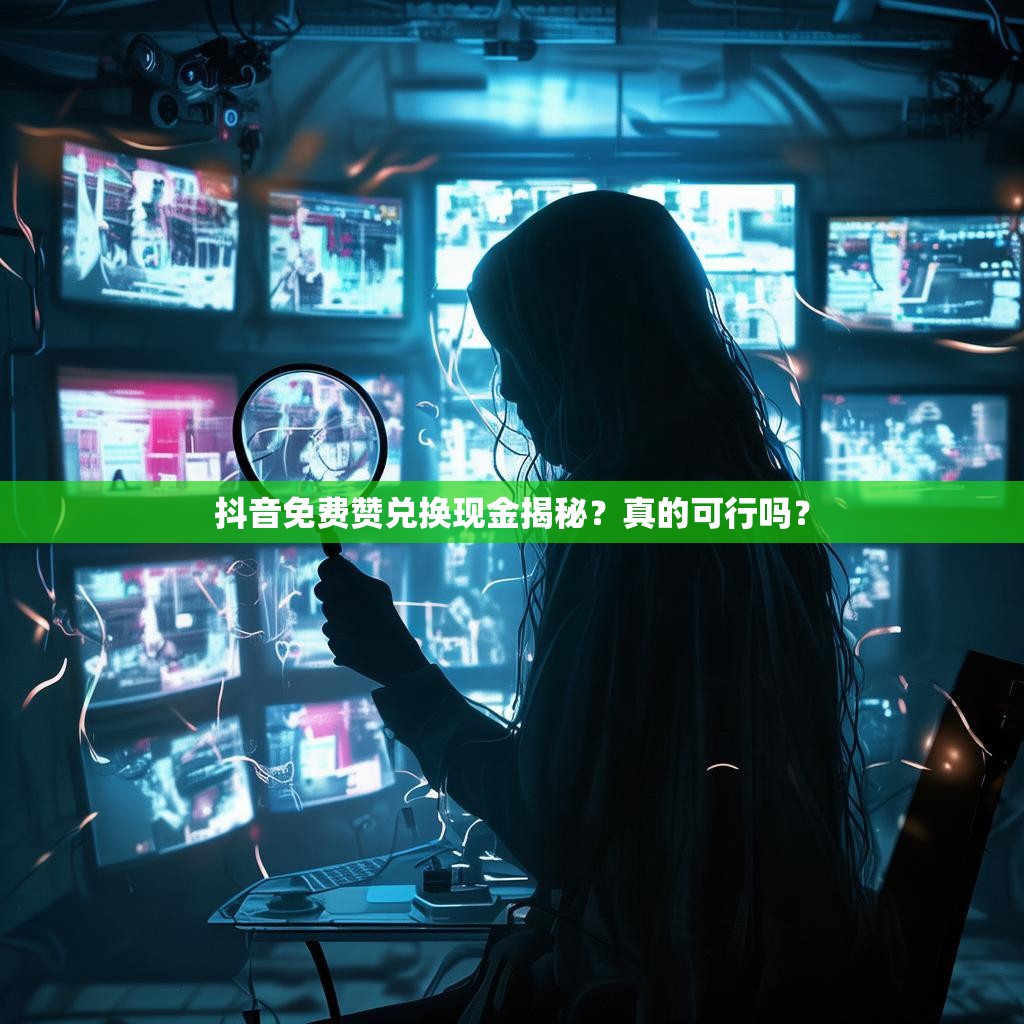 抖音免费赞兑换现金揭秘？真的可行吗？