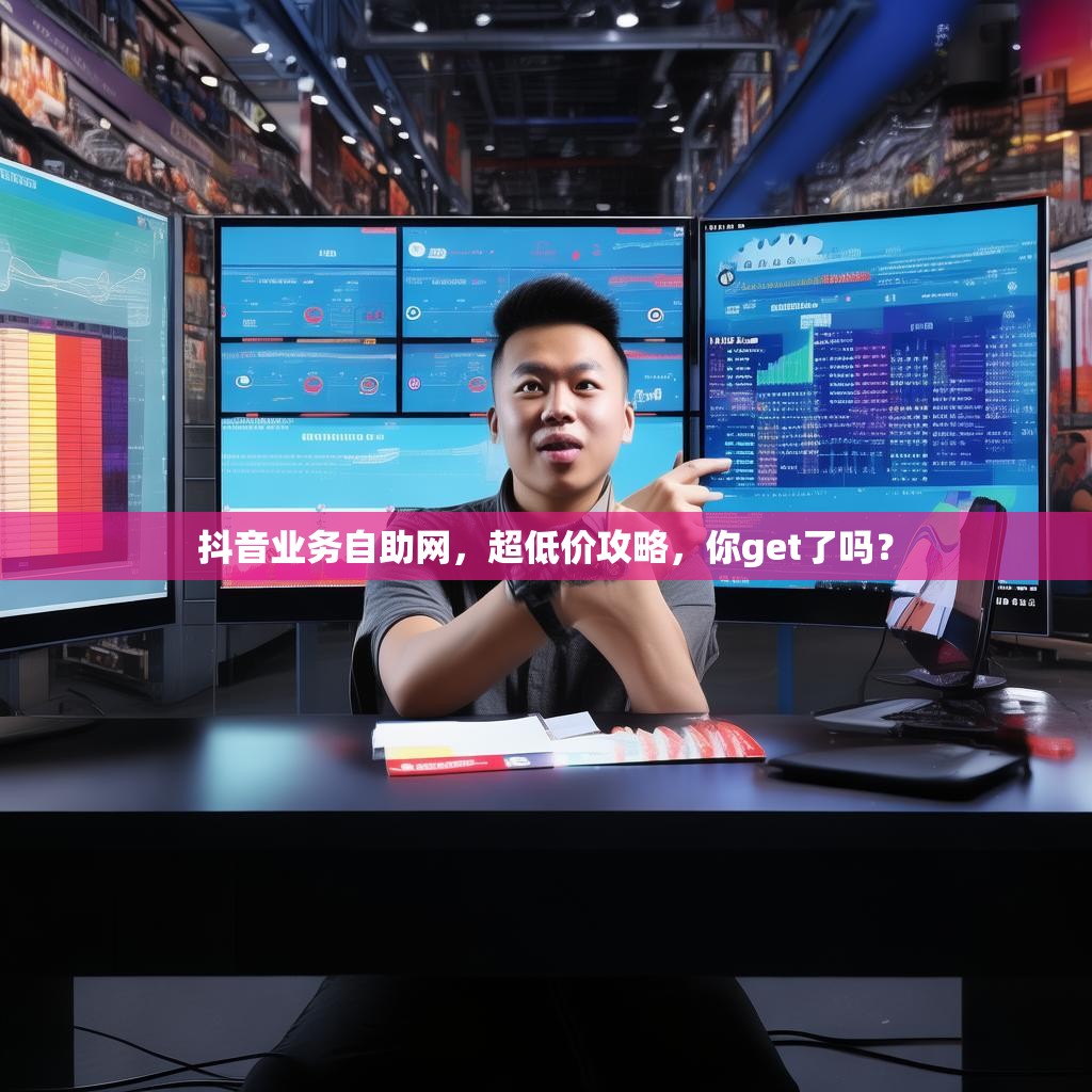 抖音业务自助网,超低价攻略,你get了吗?