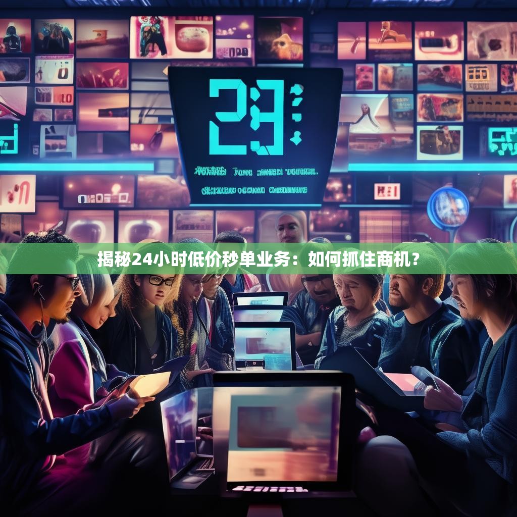 揭秘24小时低价秒单业务：如何抓住商机？