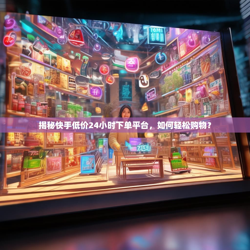 揭秘快手低价24小时下单平台,如何轻松购物?