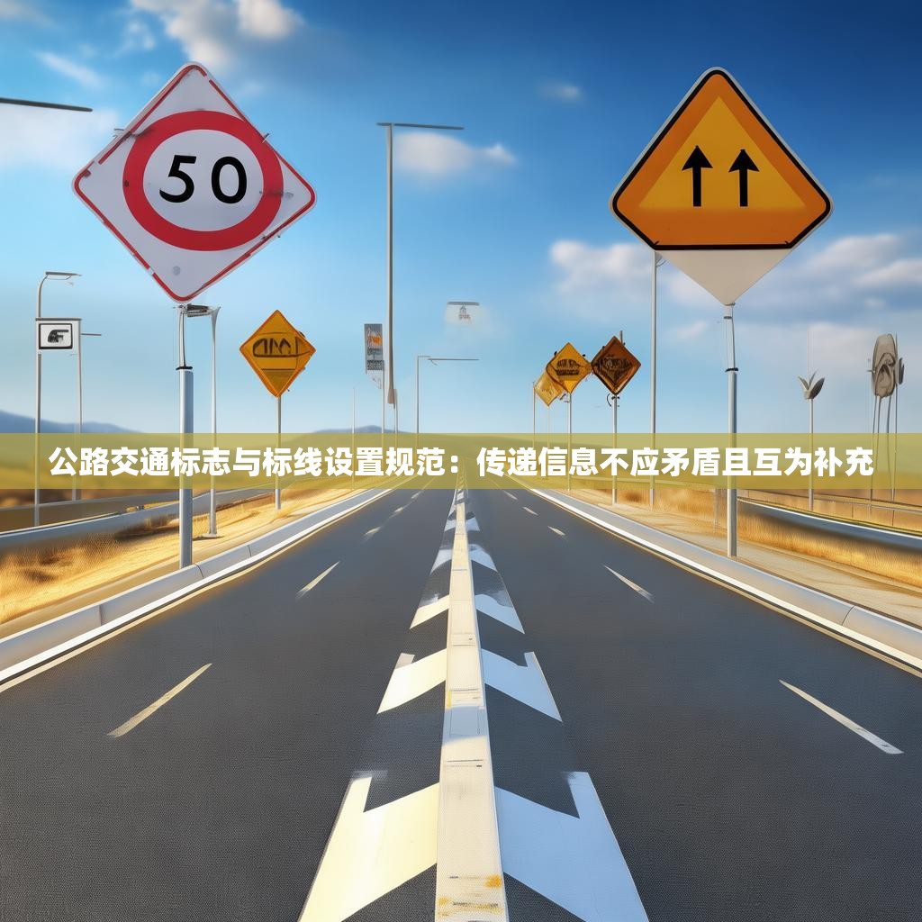 公路交通标志与标线设置规范:传递信息不应矛盾且互为补充