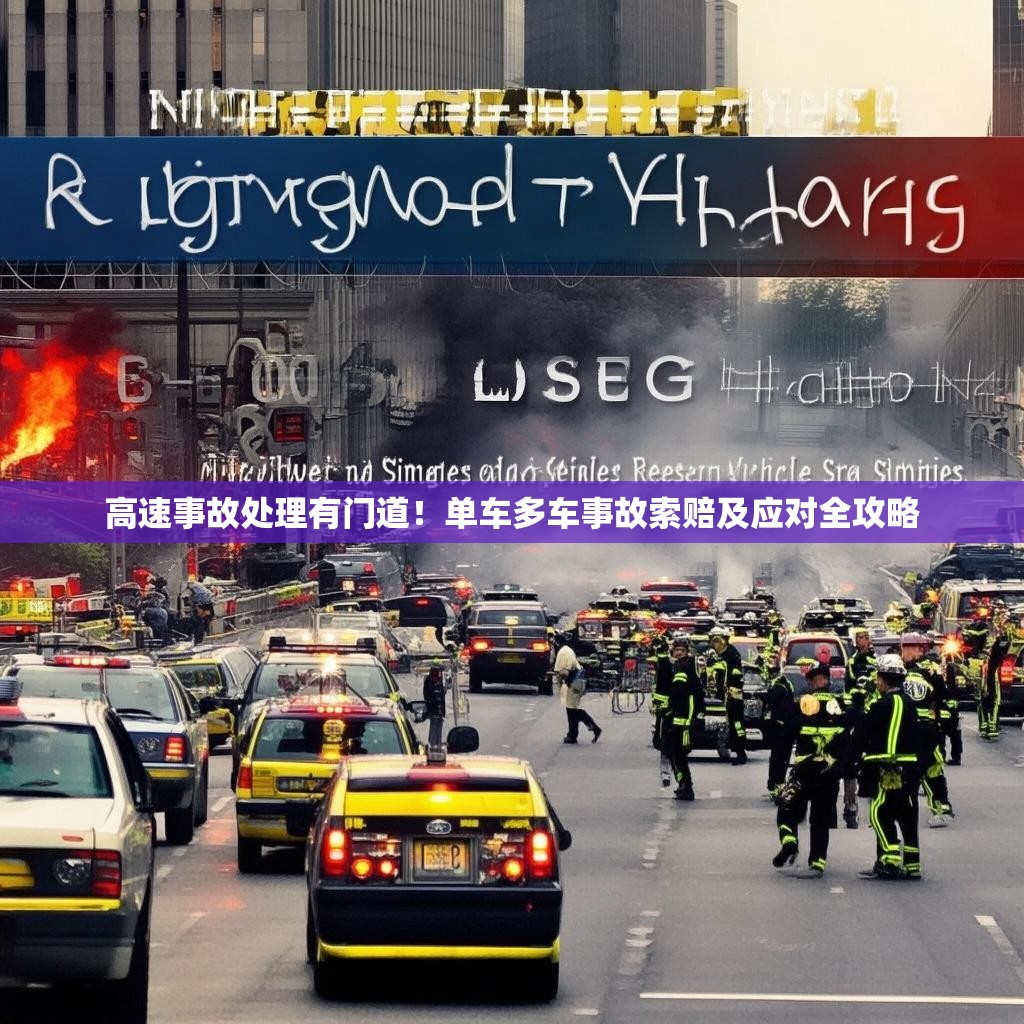 高速事故处理有门道!单车多车事故索赔及应对全攻略