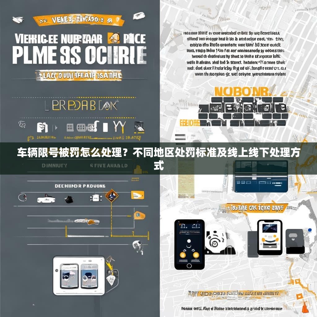 车辆限号被罚怎么处理？不同地区处罚标准及线上线下处理方式