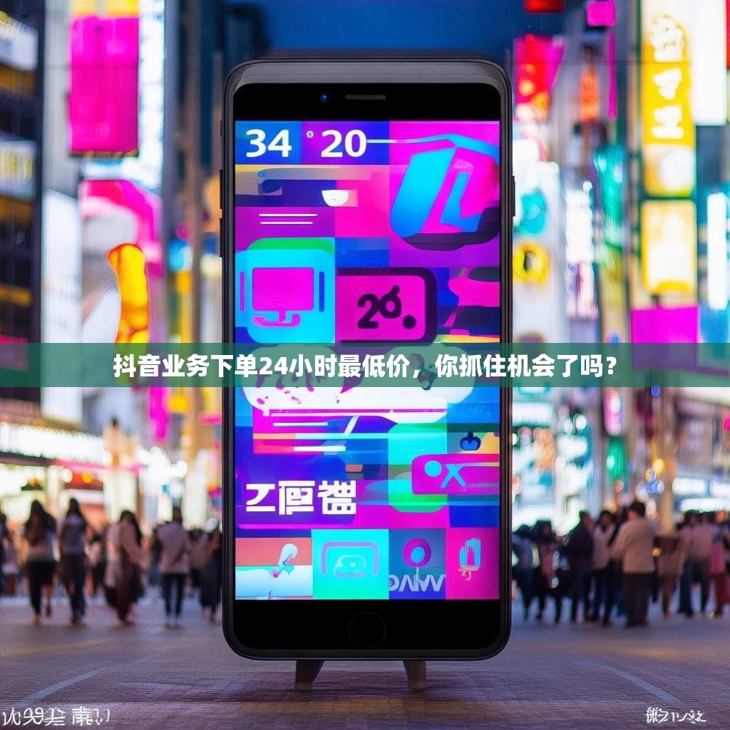 抖音业务下单24小时最低价，你抓住机会了吗？