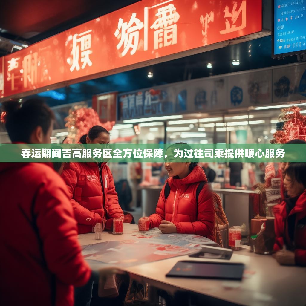 春运期间吉高服务区全方位保障,为过往司乘提供暖心服务