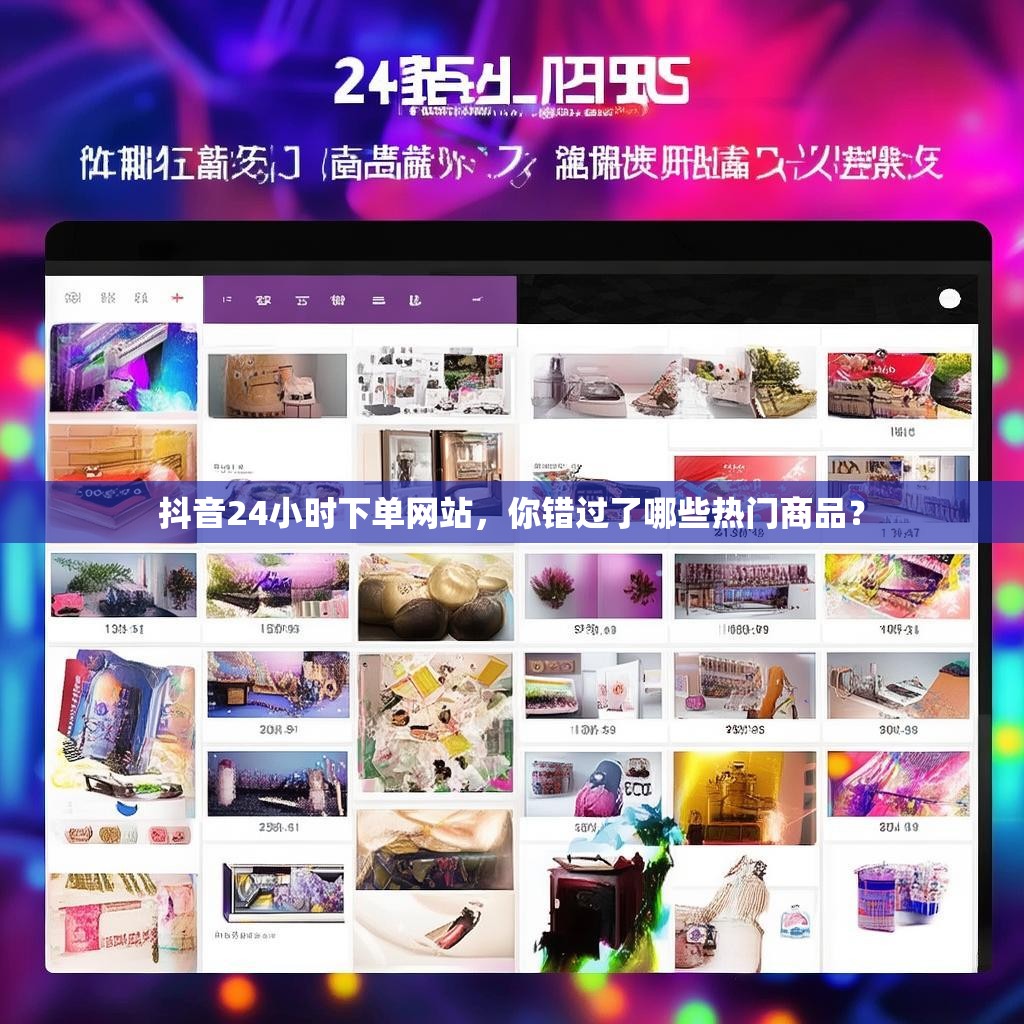 抖音24小时下单网站,你错过了哪些热门商品?