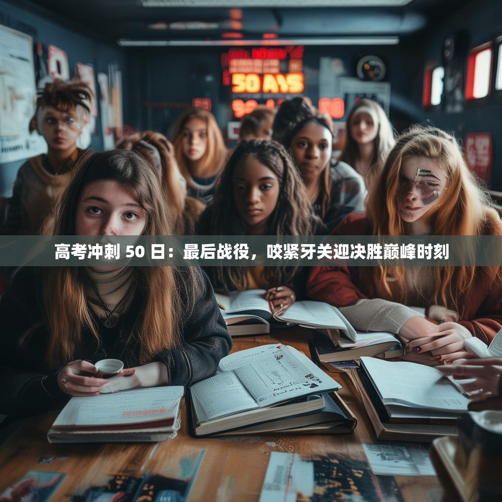 高考冲刺 50 日：最后战役，咬紧牙关迎决胜巅峰时刻