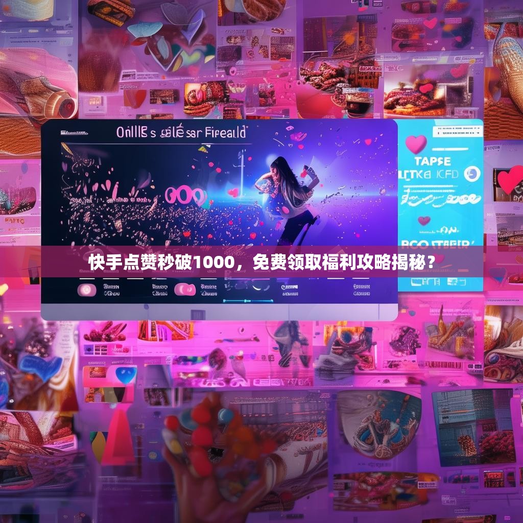 快手点赞秒破1000，免费领取福利攻略揭秘？