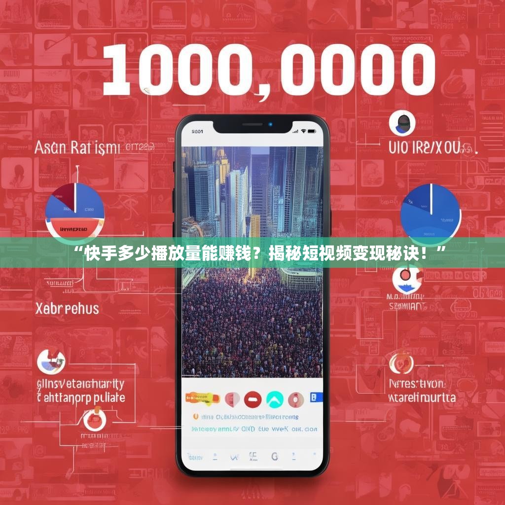 “快手多少播放量能赚钱？揭秘短视频变现秘诀！”