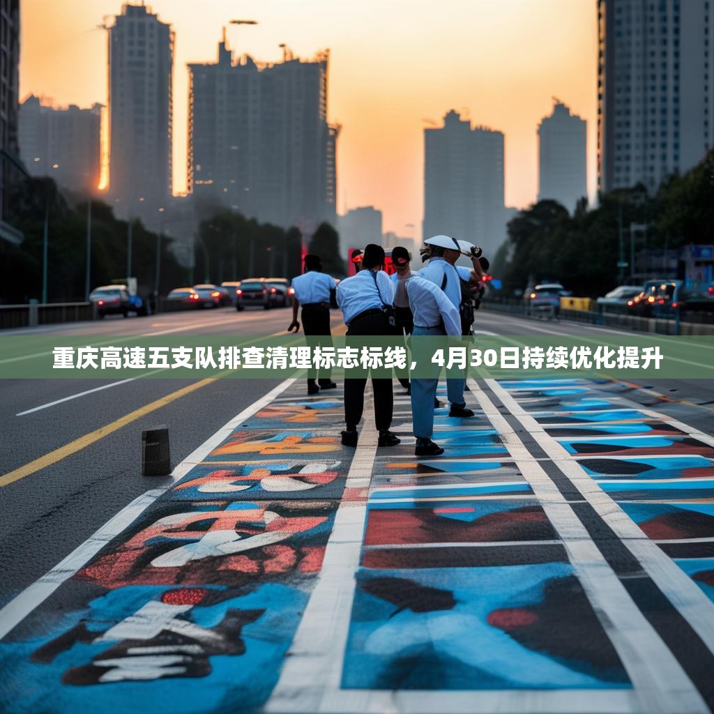 重庆高速五支队排查清理标志标线,4月30日持续优化提升