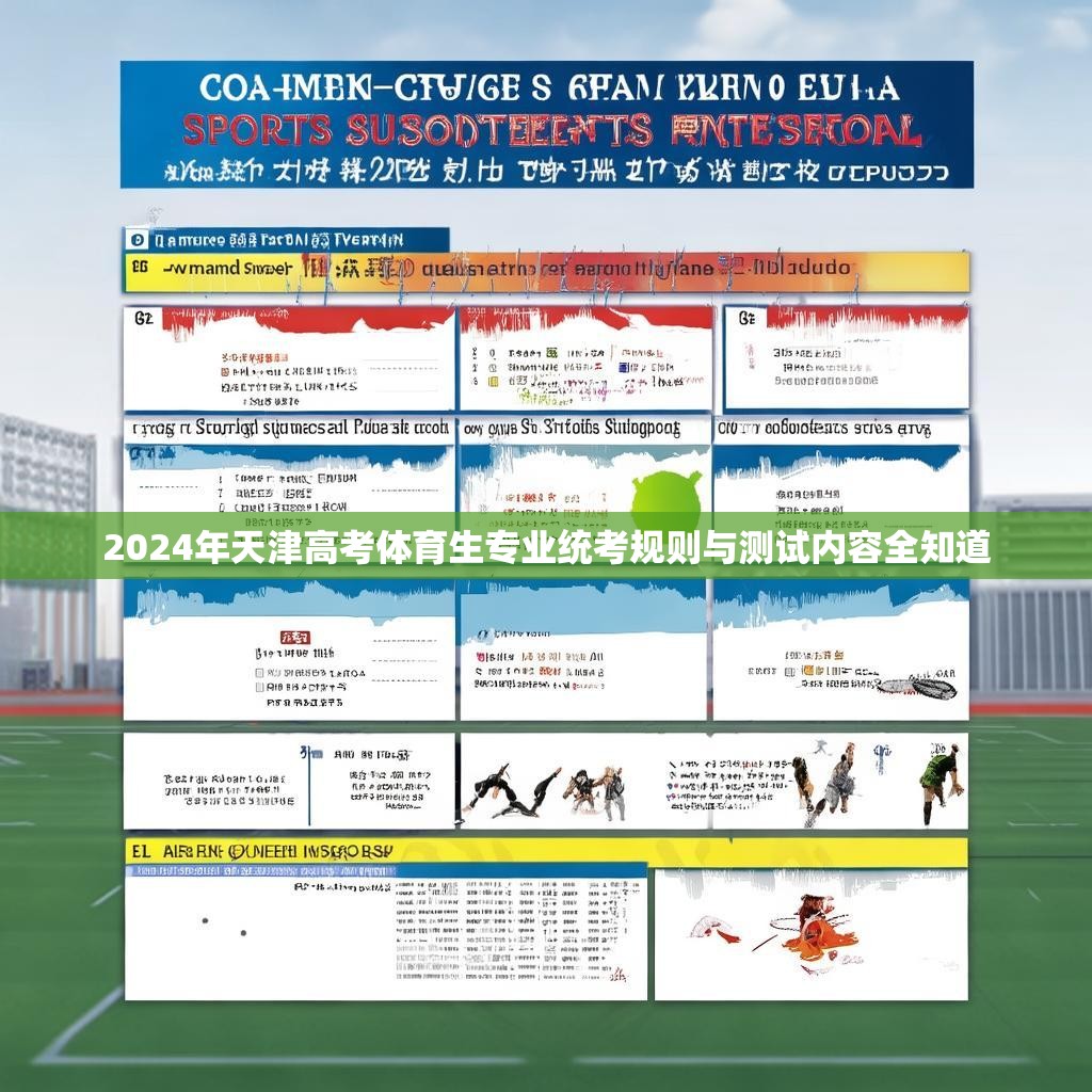 2024年天津高考体育生专业统考规则与测试内容全知道