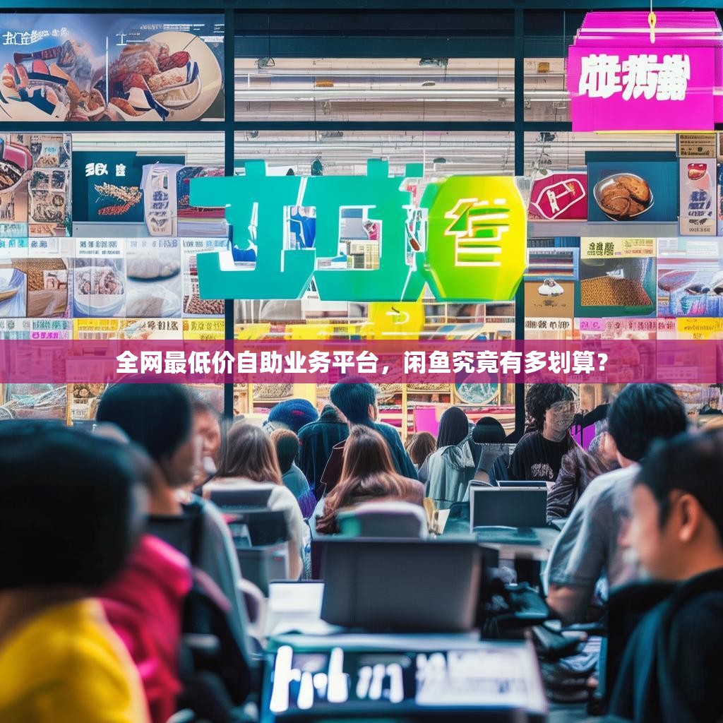 全网最低价自助业务平台,闲鱼究竟有多划算?
