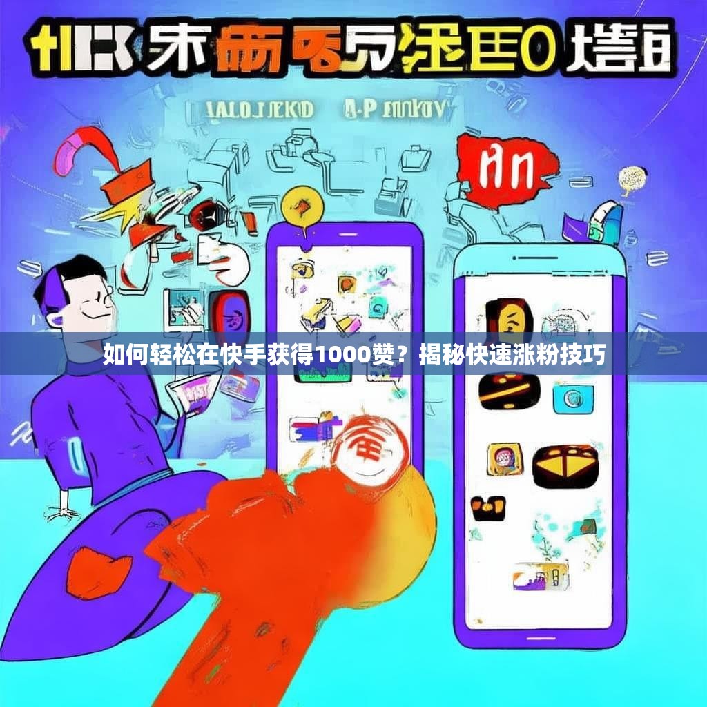 如何轻松在快手获得1000赞？揭秘快速涨粉技巧
