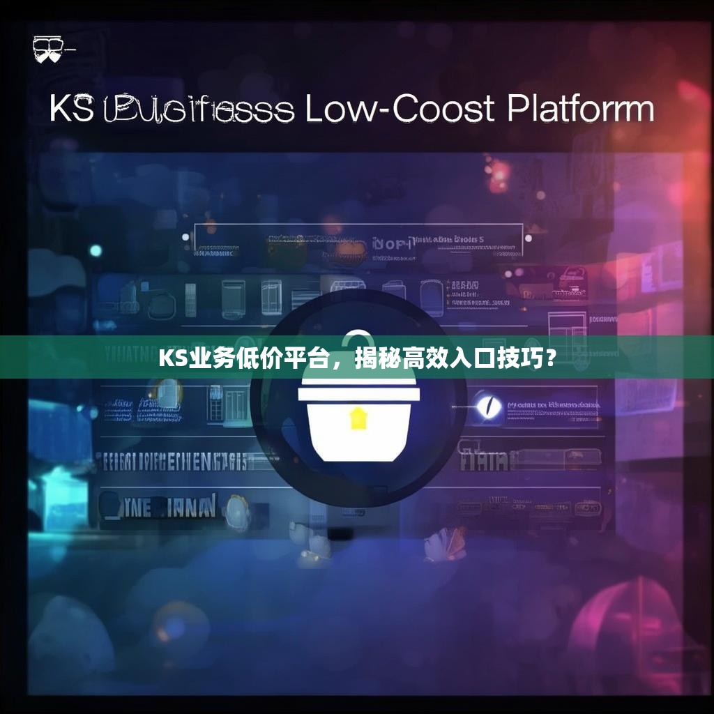 KS业务低价平台，揭秘高效入口技巧？