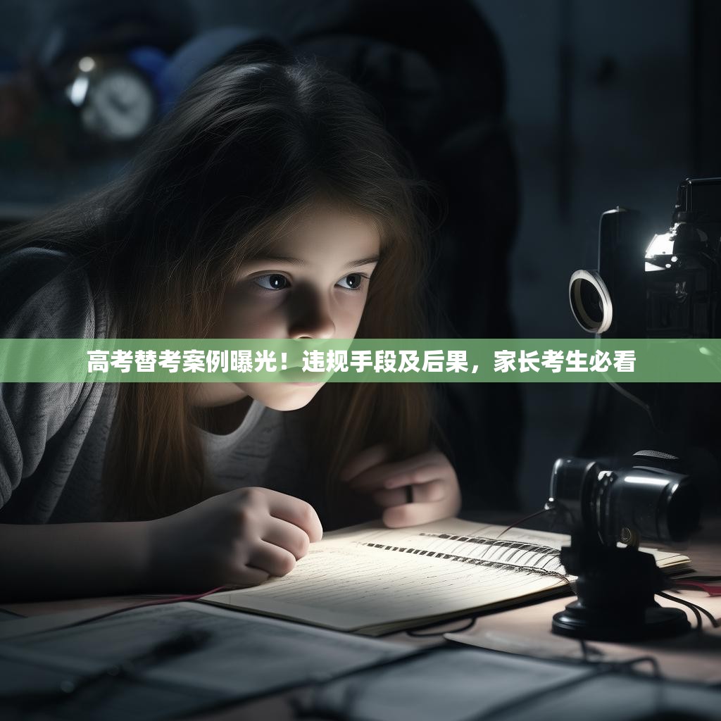 高考替考案例曝光！违规手段及后果，家长考生必看
