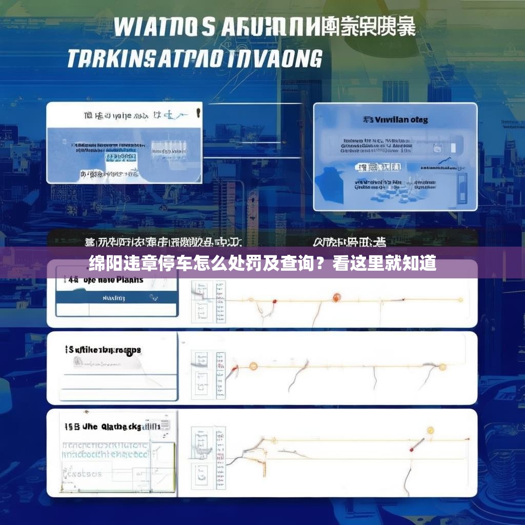 绵阳违章停车怎么处罚及查询？看这里就知道