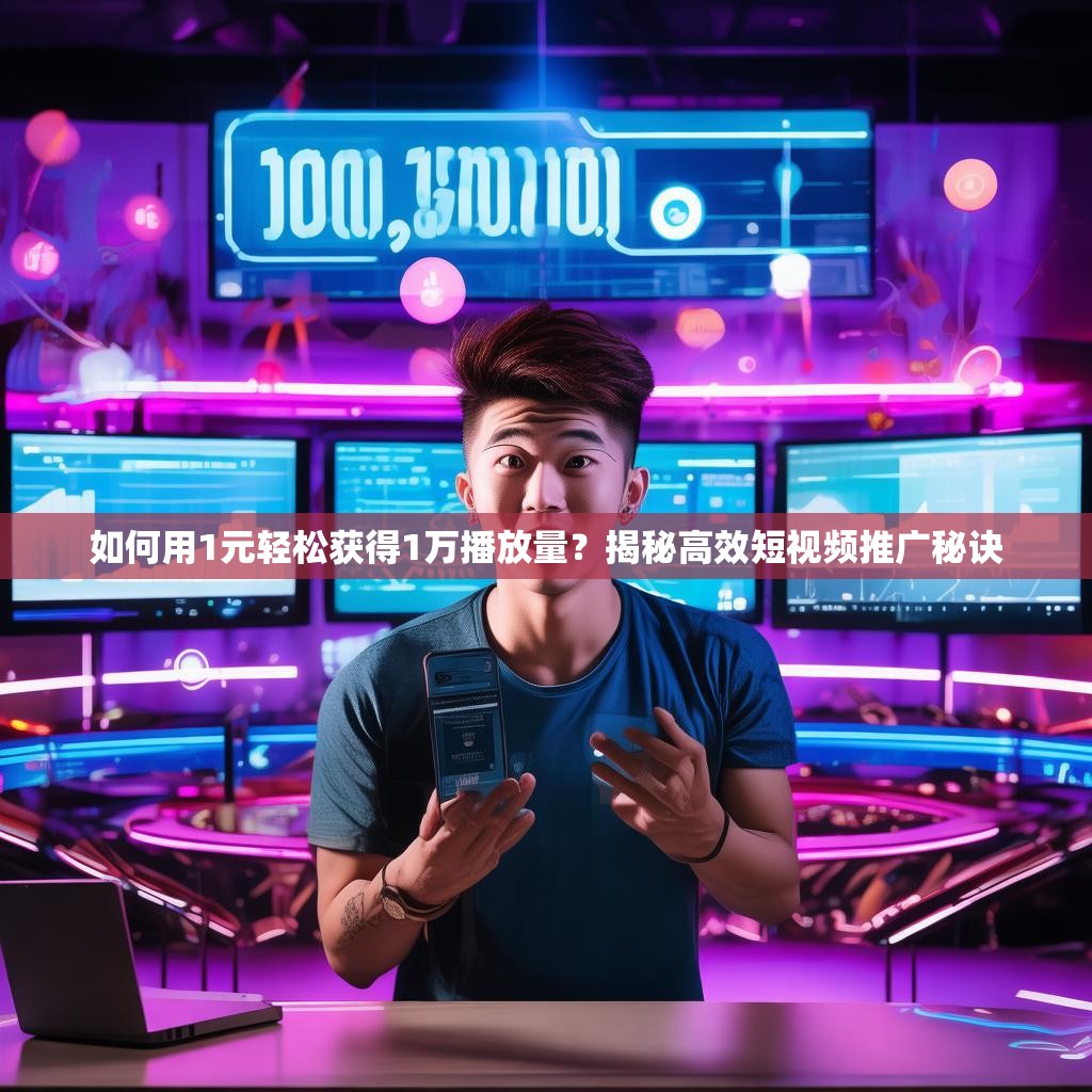 如何用1元轻松获得1万播放量？揭秘高效短视频推广秘诀