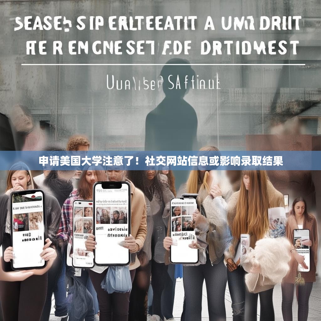 申请美国大学注意了!社交网站信息或影响录取结果