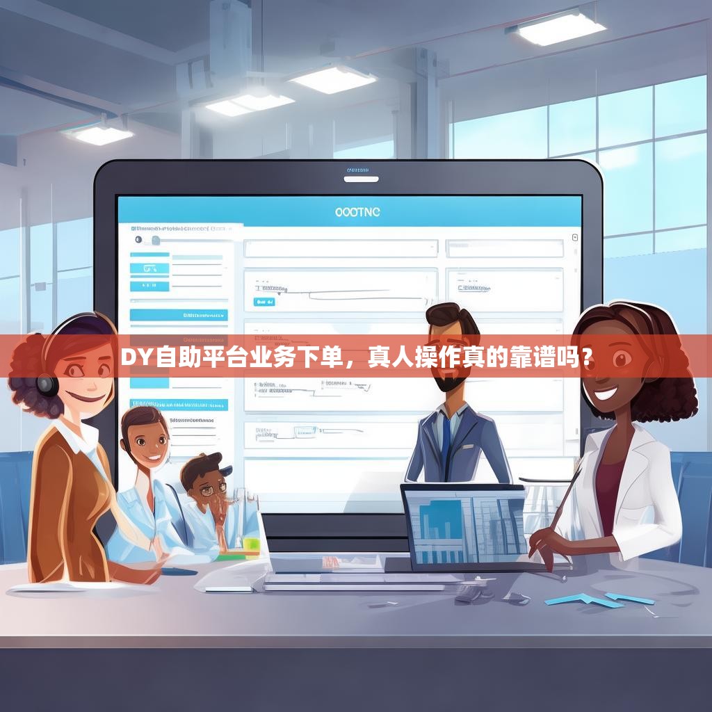 DY自助平台业务下单，真人操作真的靠谱吗？
