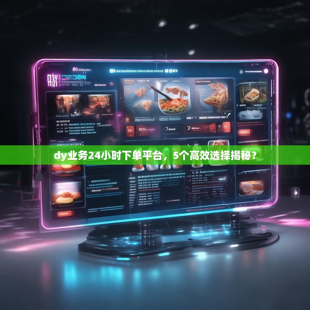 dy业务24小时下单平台，5个高效选择揭秘？