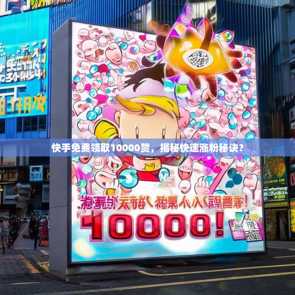 快手免费领取10000赞,揭秘快速涨粉秘诀?