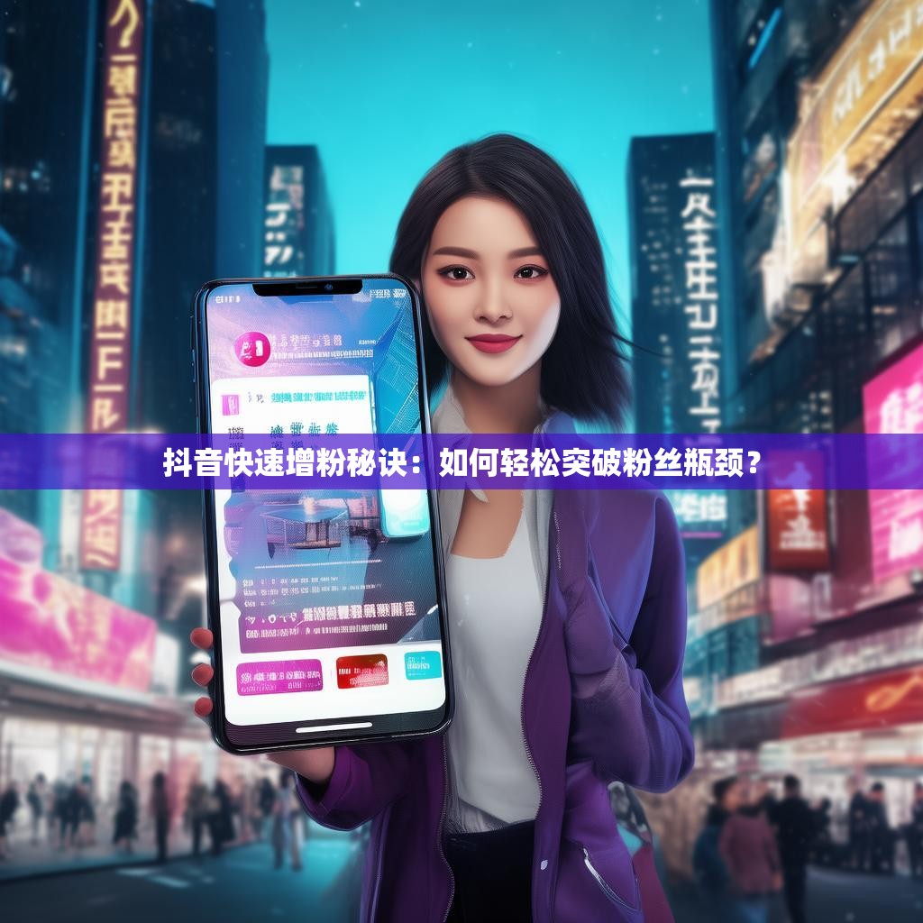 抖音快速增粉秘诀:如何轻松突破粉丝瓶颈?
