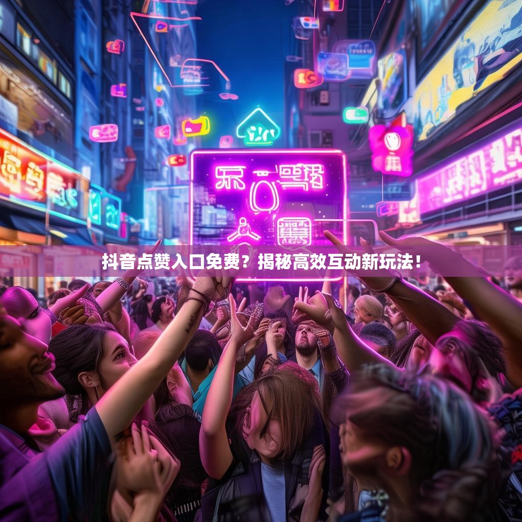 抖音点赞入口免费？揭秘高效互动新玩法！