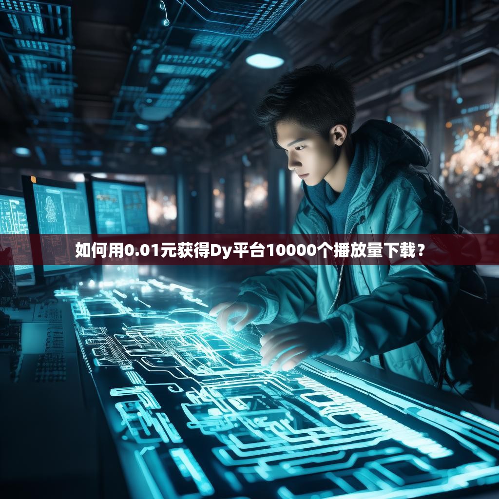 如何用0.01元获得Dy平台10000个播放量下载？