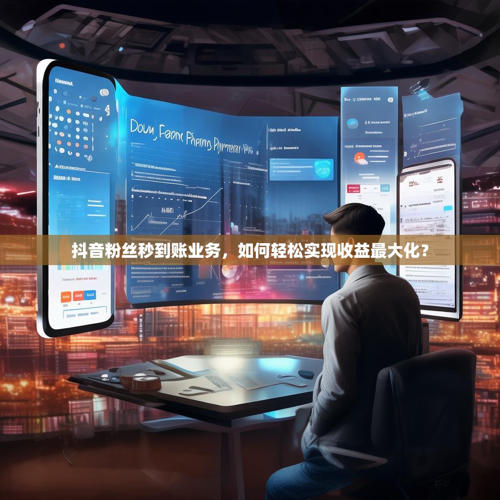 抖音粉丝秒到账业务，如何轻松实现收益最大化？