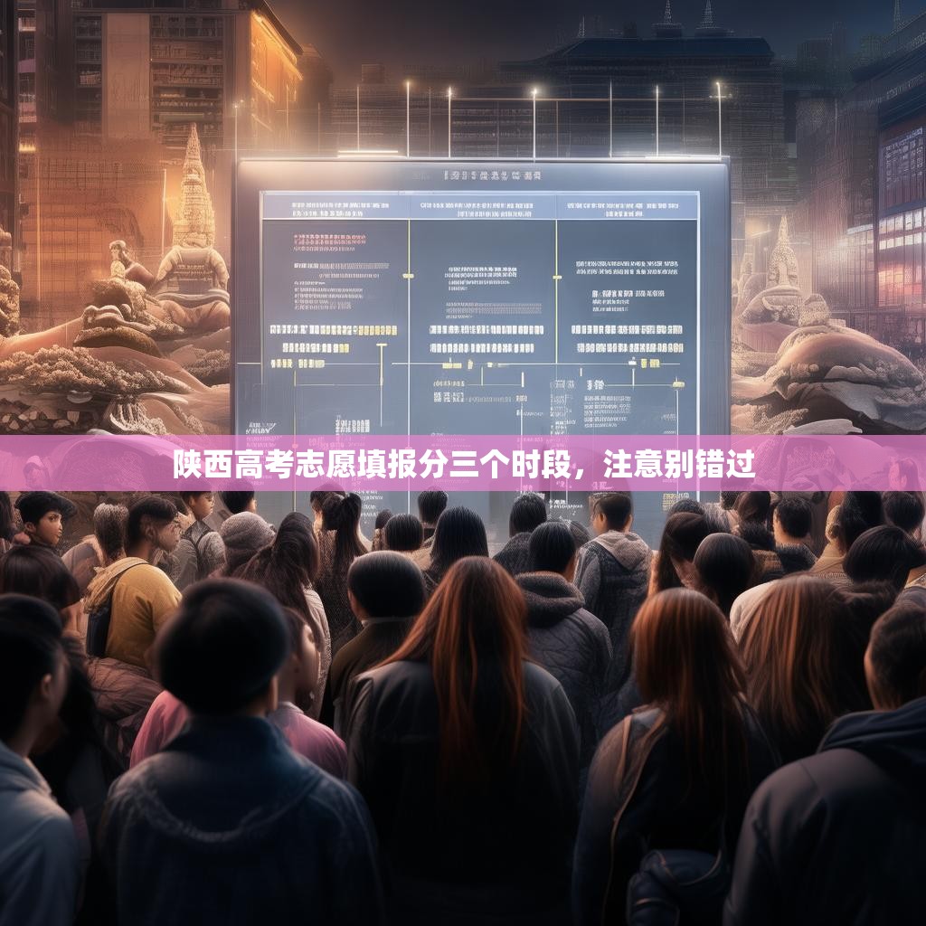 陕西高考志愿填报分三个时段，注意别错过