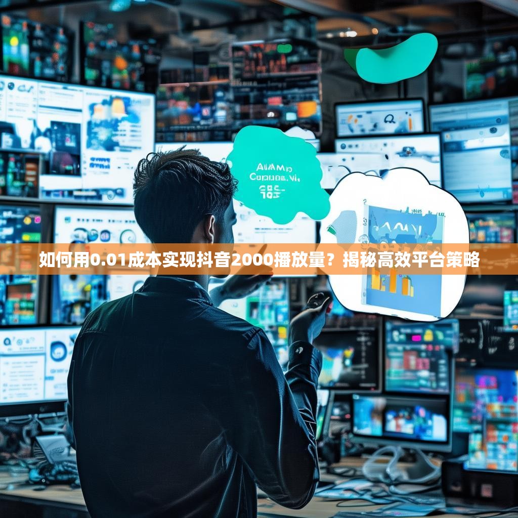 如何用0.01成本实现抖音2000播放量？揭秘高效平台策略
