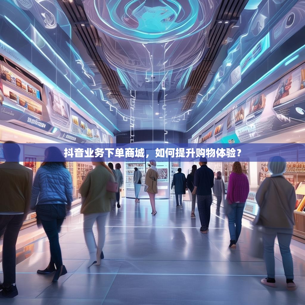 抖音业务下单商城，如何提升购物体验？