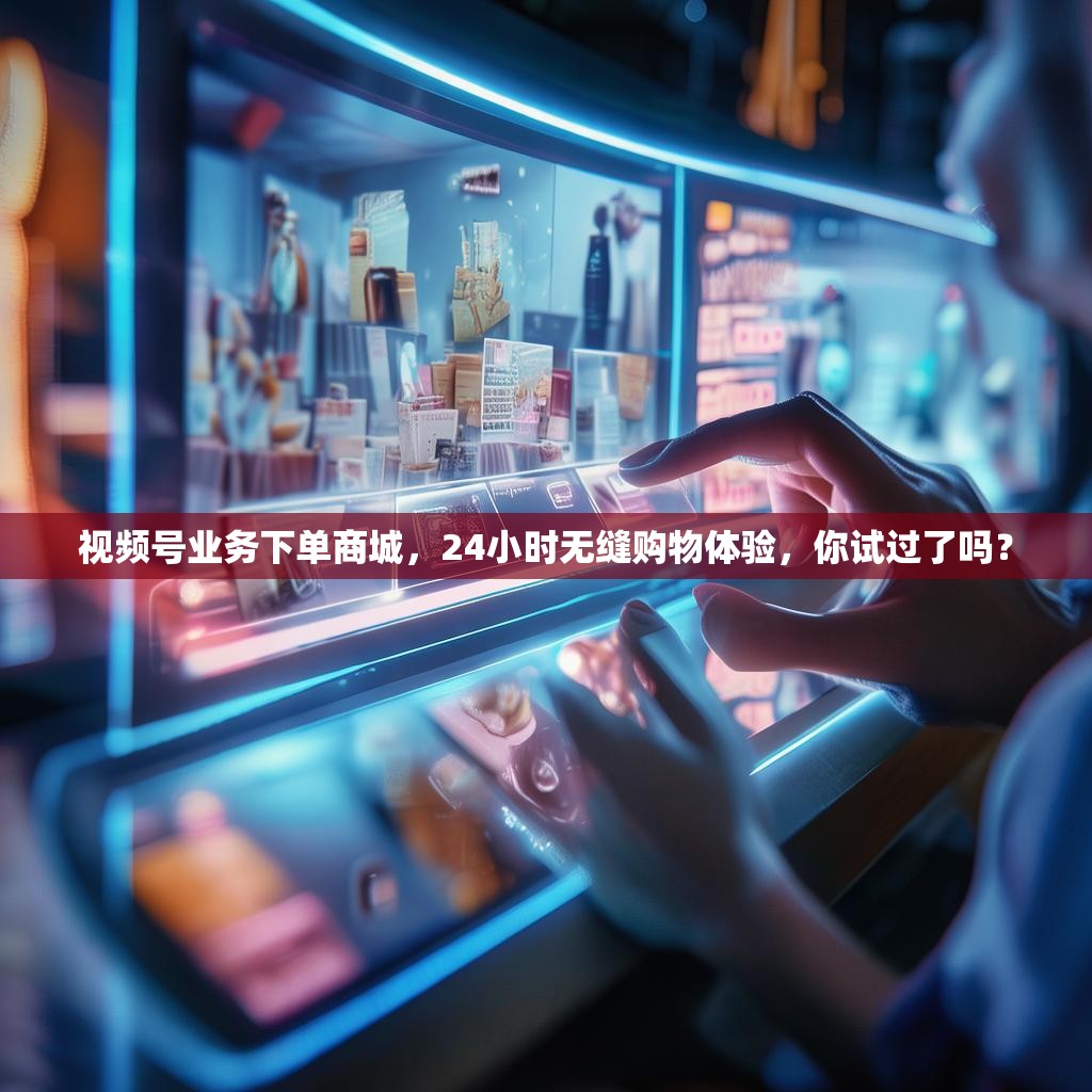 视频号业务下单商城,24小时无缝购物体验,你试过了吗?