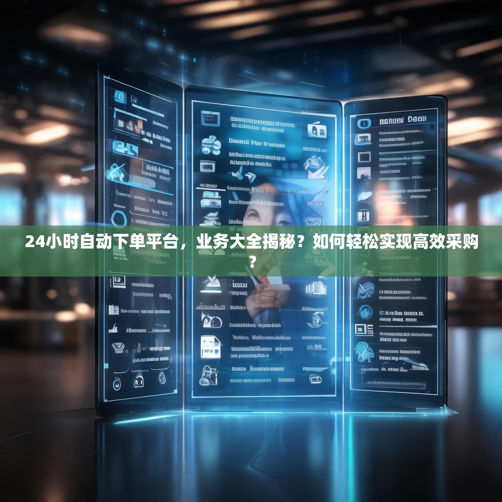 <strong><mark>24小时自动下单平台</mark></strong>，业务大全揭秘？如何轻松实现高效采购？