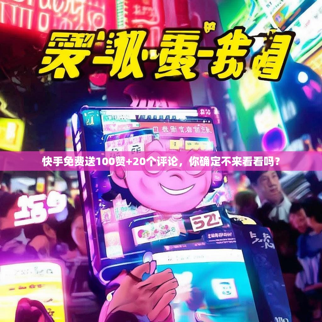 快手免费送100赞+20个评论,你确定不来看看吗?