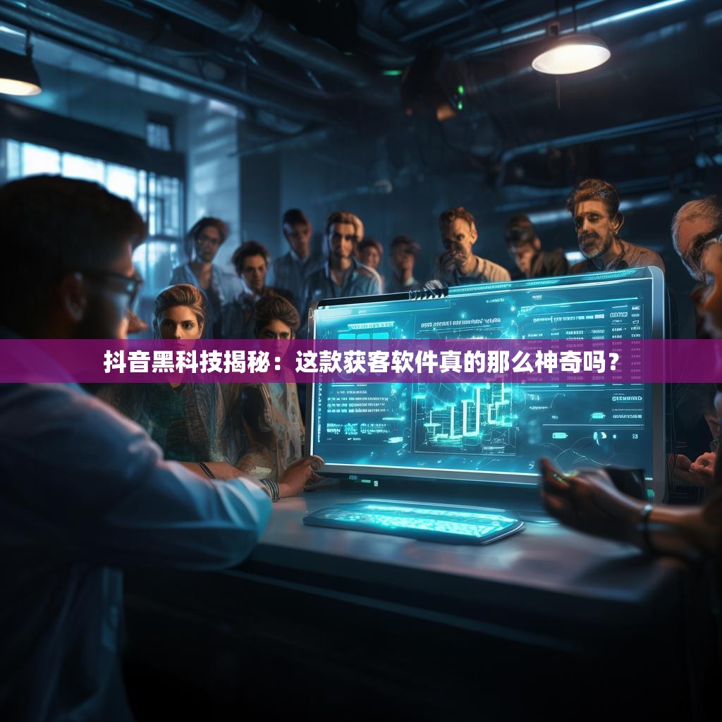 抖音黑科技揭秘：这款获客软件真的那么神奇吗？